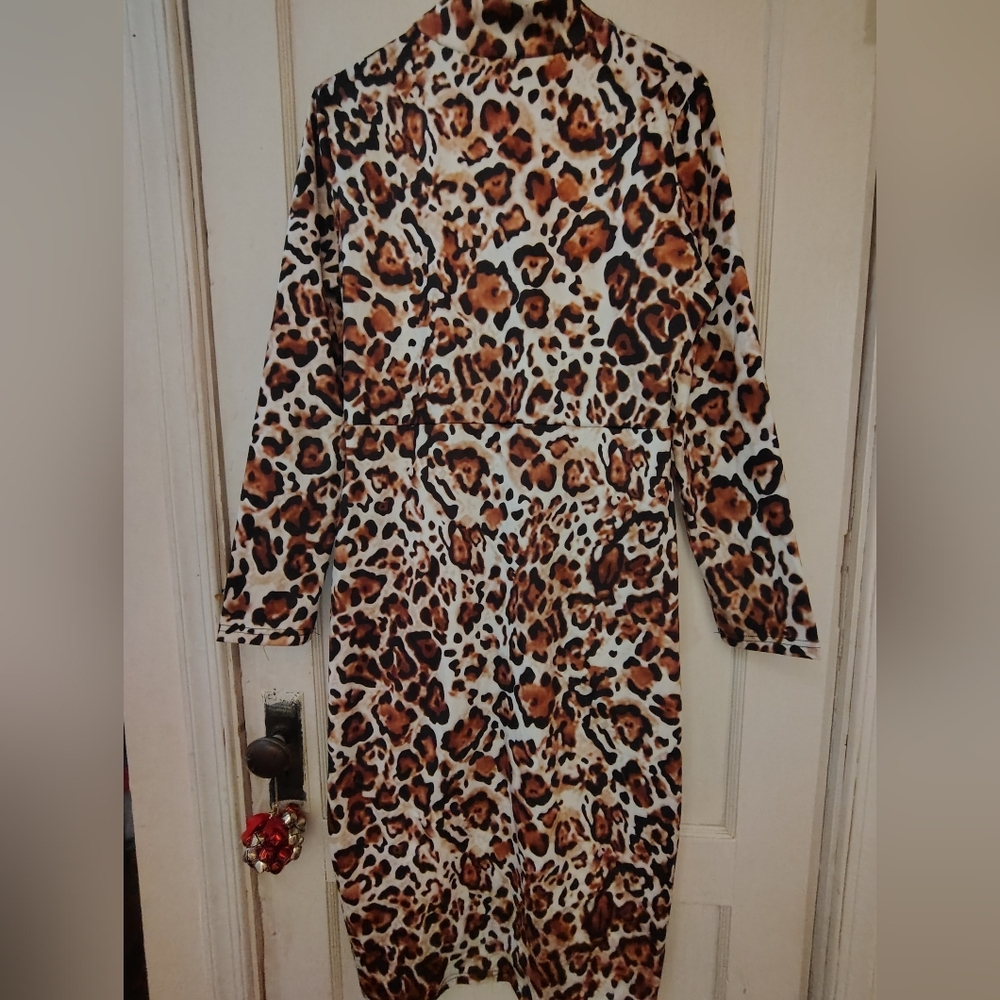 Animal Print Dress size M